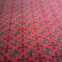 قالی ۱۲ متری ترکمنی دست بافت