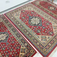 ۳ تخته فرش ۴ متری و ۲ متری ساوین کاشان طرح دستبافت