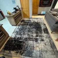 فرش پتینه ای طوسی ۹ متری