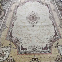 فرش۹متری کرم رنگ سالم