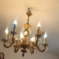 لوستر|لوستر و چراغ آویز|سهند, |دیوار