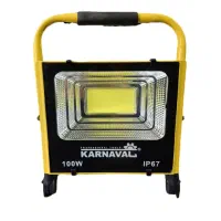 پروژکتور پرتابل شارژی 100وات KA-L100W