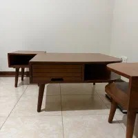 میز جلو مبلی به همراه دو عسلی