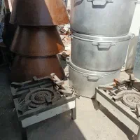 فروش و خریدار دیگ،پاتیل.اجاق،ظروف هیئتی رستوران