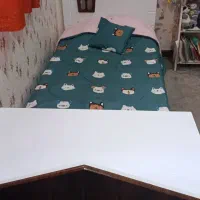 تخت کودک کلبه با تشک