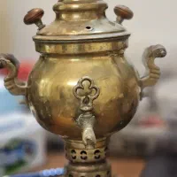 سماور ذغالی سنگین قدیمی