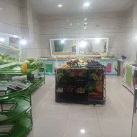وسایل میوه فروشی بساط ترازو بنر