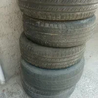 لاستیک 15 و 16 و مقداری لوازم خودرو