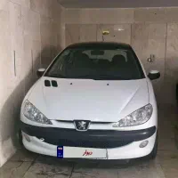 پژو 206 تیپ 3 سفید پاناروما مدل 1402 بدون رنگ
