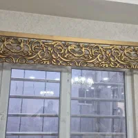 ۲تاکتیبه طلایی میل پردهو پایه رایگان،باتخفیف توضیح