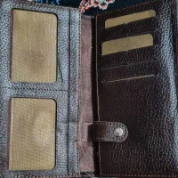 کیف پول چرم طبیعی برند هاکوپیان