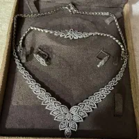 سرویس نقره طرح جواهر با فاکتور