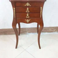 میز تلفن میز همه کاره پایه آهویی  نو نو