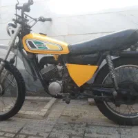 موتور یاماها ۱۲۵ تریل پسر ژاپنی
