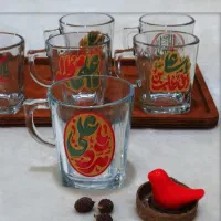 لیوان بااسامی ائمه مناسب جشن وروضه