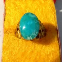 نگین فیروزه نیشابوری اصل طبیعی رنگ خاص