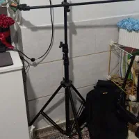 پایه نگهدارنده موبایل فلزی ارتفاع ۲ متر و ۱۰ سانت