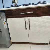 گاز صفحه ای به همراه کابینت