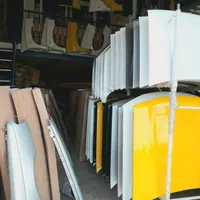 بدنه کاپوت گلگیر درب رنگ شده شرکتی ایساکو بازاری