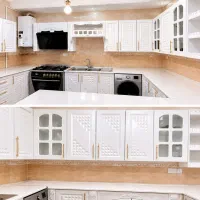 کابینت ممبران سفید تمیز
