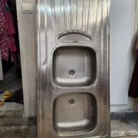 سینک دو کاسه استیل البرز