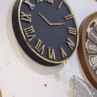 ساعت دیواری مدرن بدنه ضد خش اعداد و رینگ استیل304