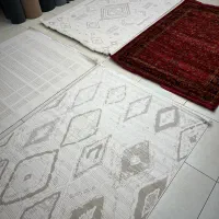فرش های جدید ۴ متری اصل ترک ( نخ براق) فرش نادر