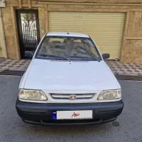 پراید سفید مدل ۹۳ دوگانه در حد ۱۴۰۰