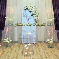 گل آرایی دکور جایگاه نامزدی عروسی