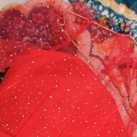 لباس مجلسی قرمز براق