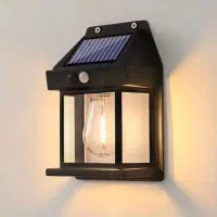 چراغ باغی سنسور دار لامپ خودکار خورشیدی