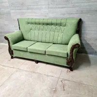 مبل راحتی سبز خوشرنگ