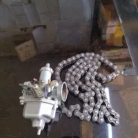 کاربراتور و زنجیر هوندا ۱۲۵