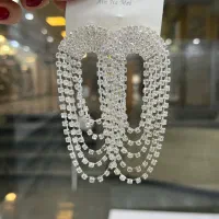گوشواره اویز جواهری