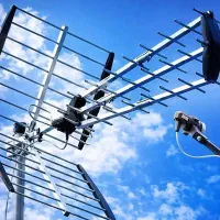 نصب و تنظیم آنتن و تلویزیون