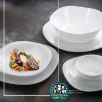 سرویس آرکوپال مربع گلدن اوپال کارین لب طلا ۶ نفره
