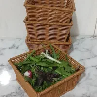 سبد بافتنی
