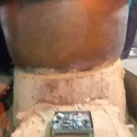 دیگ مسی پخت سمنو
