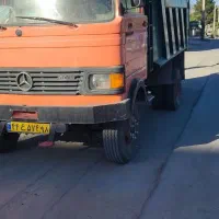 خاور کمپرسی و ترکتور حمل مصالح. نخاله ماسه پوکه..