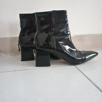 نیم بوت چرم اصل