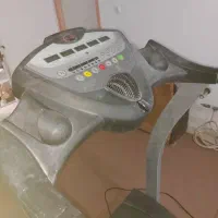 تردمیل رنگ طوسی کم استفاده شده