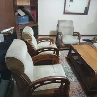 مبلمان ۷نفره چوب راش یخچال لباس شویی|حراج|تهران, شهرک دانشگاه تهران|دیوار
