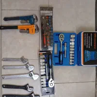 بکس تبر چکش انبر شلاقی کمچه آلن قیچی اره پدال اچار