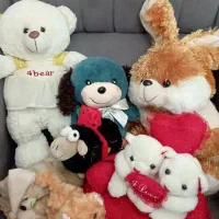 فروش مجموعه‌ای از عروسک‌ها (یکجا)