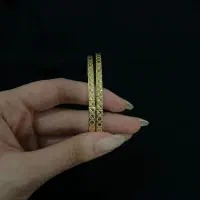 النگو و گردنبند طلا رولباسی  ۲۰۰ بالای تابلو
