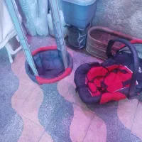 کریر نوزاد بهمراه تاب نوزاد