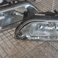 یک جفت چراغ جلو پراید در حد نو