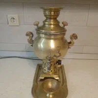 سماور برنجی برقی