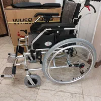 ویلچر حرفه ای آلومینیومی مسافرتی jts خارجی اکبند