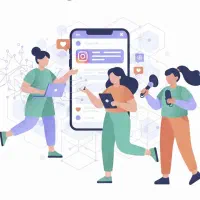 مجری خانم خوش‌بیان برای اینستاگرام